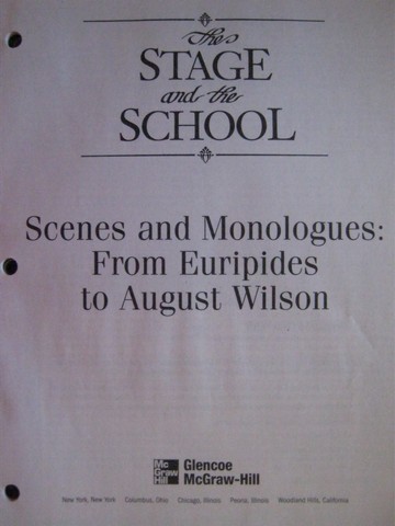 (image for) Stage & the School Scenes & Monologues From Euripides (P)
