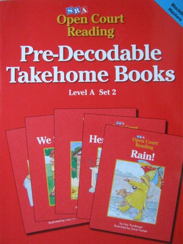 (image for) SRA Open Court Reading A-2 Pre-Decodable Takehome BLM (P)
