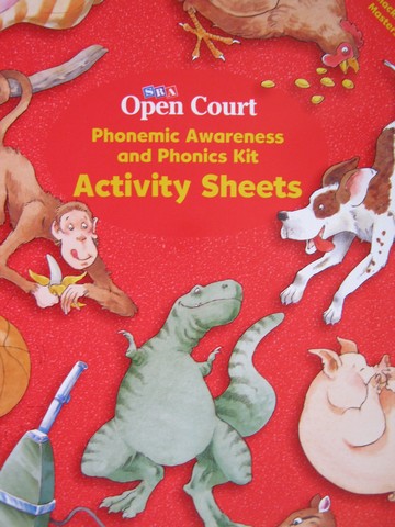 (image for) SRA Open Court Phonemic Awareness K Activity Sheets BLM (P)
