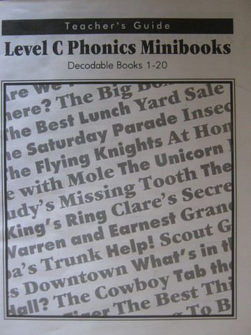 (image for) Collections for Young Scholars C Phonics Minnibook TG (TE)(P)