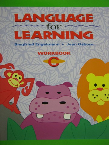 (image for) Language for Learning Workbook C (P) by Engelmann & Osborn - Click Image to Close