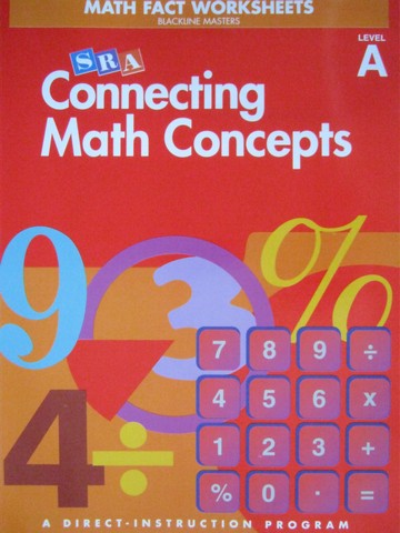 (image for) Connecting Math Concepts A Math Fact Worksheets BLM (P)