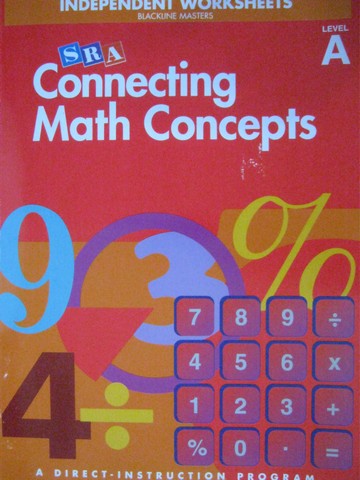 (image for) Connecting Math Concepts A Independent Worksheets BLM (P)