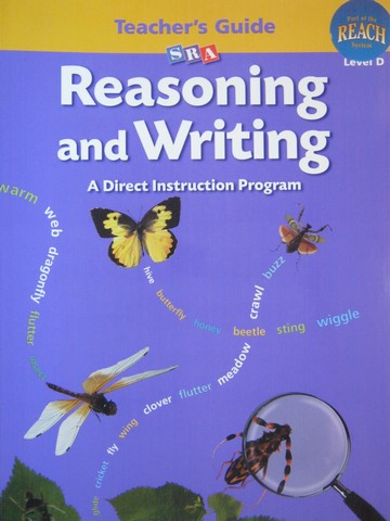 (image for) SRA Reasoning & Writing D TG (TE)(P) by Engelmann & Silbert