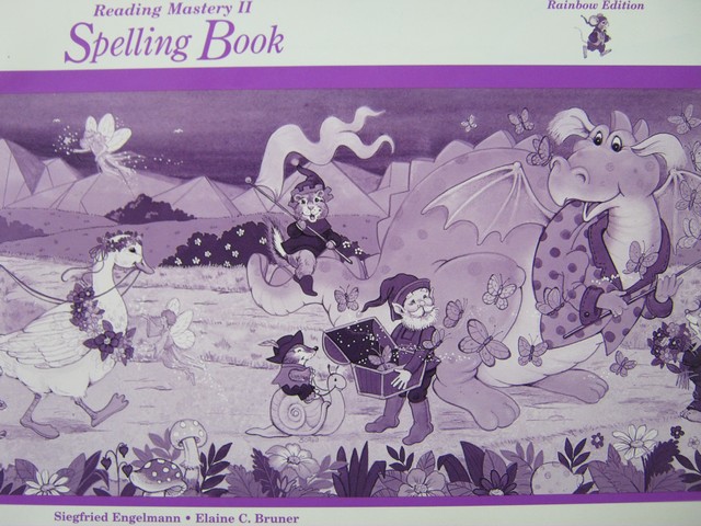 (image for) Reading Mastery 2 Rainbow Edition Spelling Book (P) by Engelmann - Click Image to Close