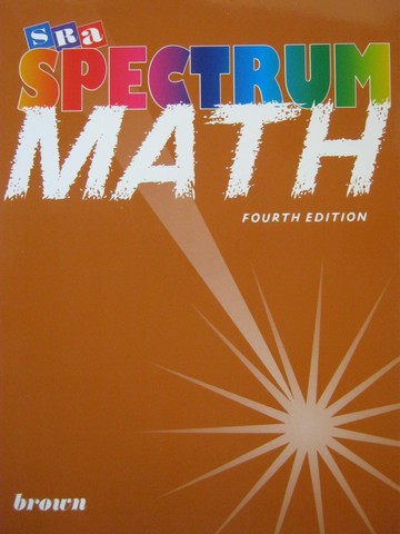 (image for) SRA Spectrum Math Brown 4th Edition (P) by Thomas J Richards - Click Image to Close