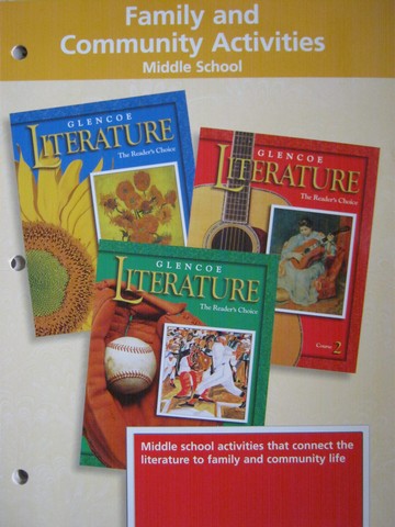 (image for) Reader's Choice Middle School Family & Community Activities (P)