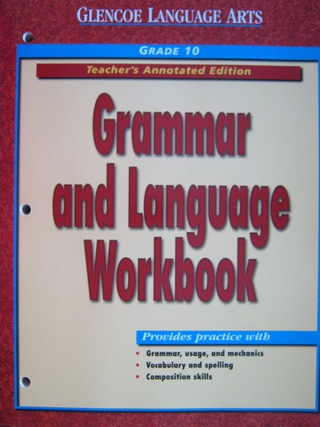 (image for) Grammar & Language Workbook 10 TAE (TE)(P)