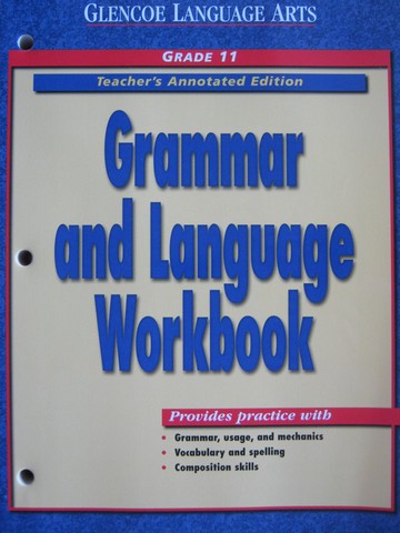 (image for) Grammar & Language Workbook 11 TAE (TE)(P)