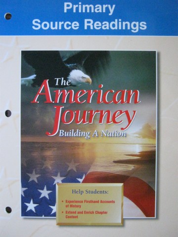 (image for) American Journey Building a Nation Primary Source Readings (P)