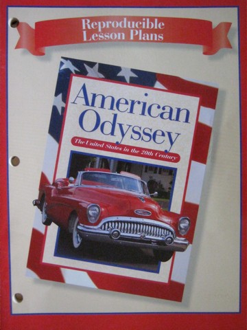 (image for) American Odyssey Reproducible Lesson Plans (P)