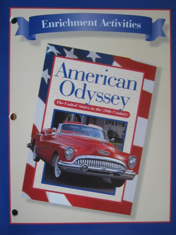 (image for) American Odyssey Enrichment Activities (P)