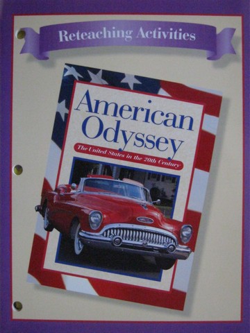 (image for) American Odyssey Reteaching Activities (P)