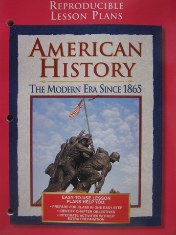 (image for) American History Reproducible Lesson Plans (P)