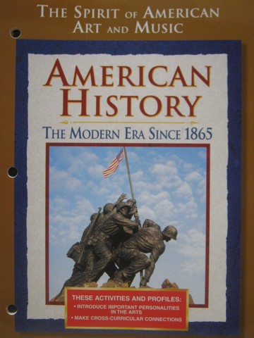 (image for) American History The Spirit of American Art & Music (P)