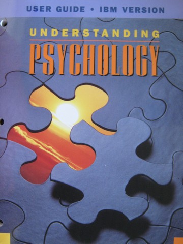 (image for) Understanding Psychology User Guide IBM Version (P)