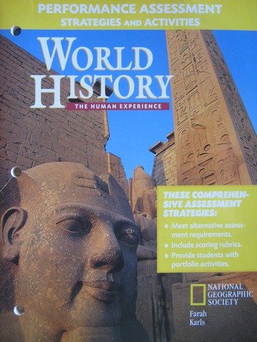 (image for) World History The Human Experience Performance Assessment (P)