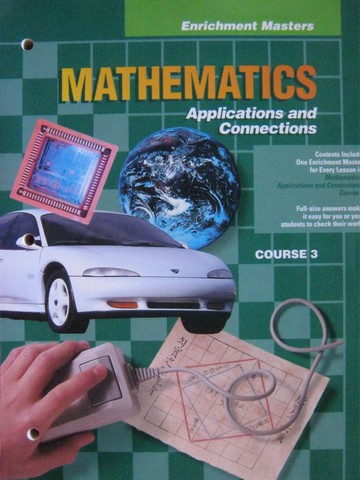 (image for) Mathematics Applications & Connections 3 Enrichment Masters (P)