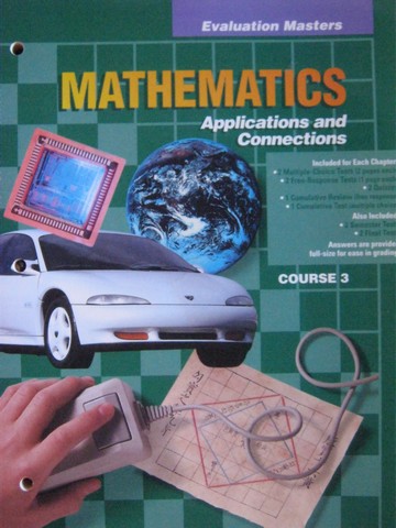 (image for) Mathematics Applications & Connections 3 Evaluation Masters (P)