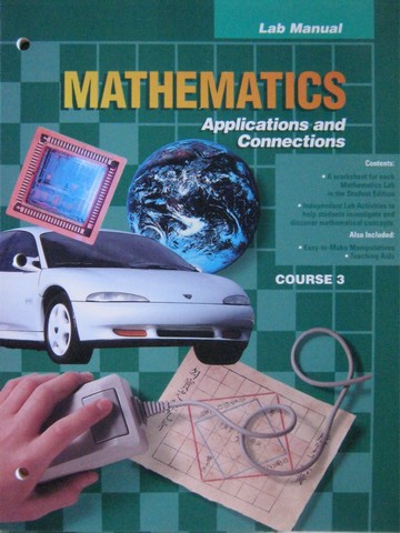 (image for) Mathematics Applications & Connections 3 Lab Manual (P)