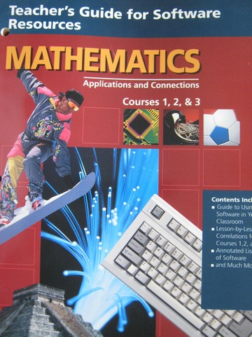 (image for) Mathematics Applications & Connections Software Resources TG (P)