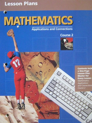 (image for) Mathematics Applications & Connections 2 Lesson Plans (P)