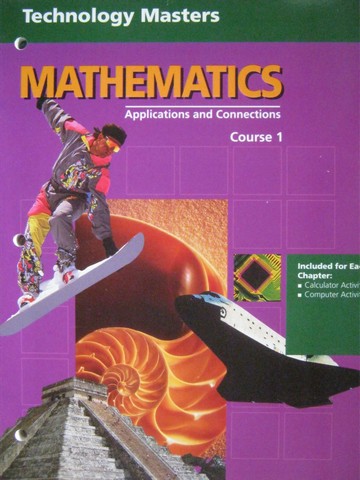 (image for) Mathematics Applications & Connections 1 Technology Masters (P)