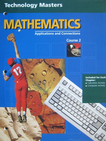 (image for) Mathematics Applications & Connections 2 Technology Masters (P)