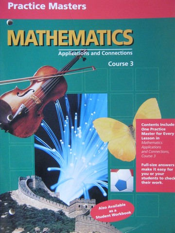(image for) Mathematics Applications & Connections 3 Practice Masters (P)