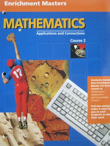 (image for) Mathematics Applications & Connections 2 Enrichment Masters (P)