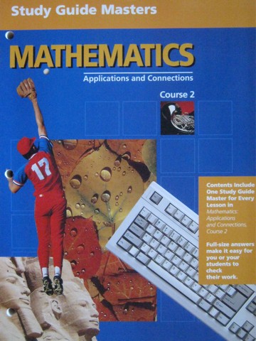 (image for) Mathematics Applications & Connections 2 Study Guide Masters (P)