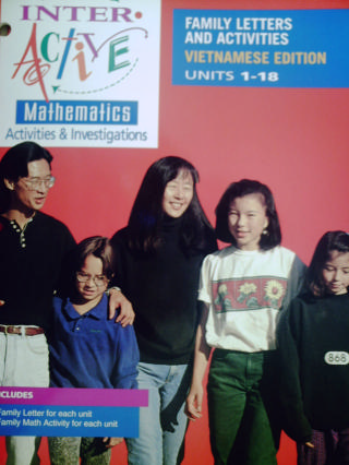 (image for) Interactive Mathematics Family Letters Vietnamese Edition (P)