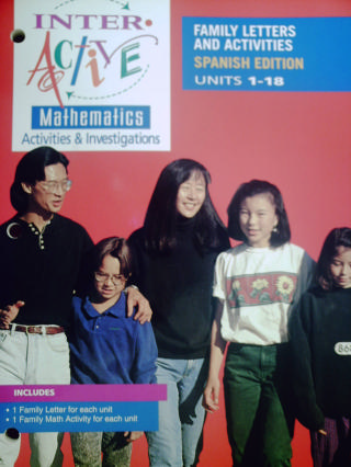 (image for) Interactive Mathematics Family Letters Spanish Edition (P)
