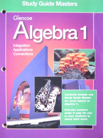 (image for) Algebra 1 Study Guide Masters (P)