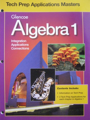 (image for) Algebra 1 Tech Prep Applications Masters (P)
