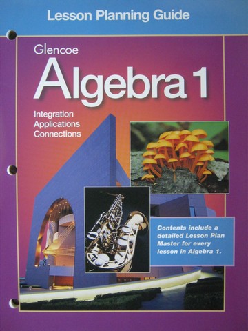 Algebra 1 Lesson Planning Guide (P)