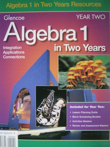 Algebra 1 Integration Applications Connections Year 2 (Binder)