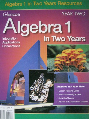 (image for) Algebra 1 Integration Applications Connections Year 2 (Binder)