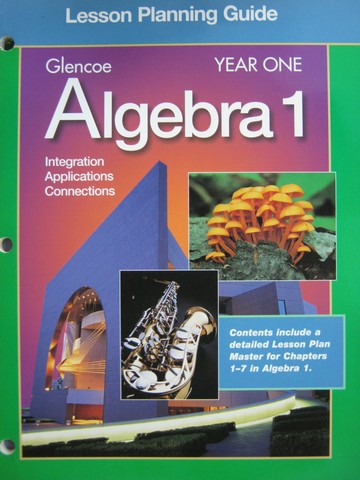 (image for) Algebra 1 Year 1 Lesson Planning Guide (P)