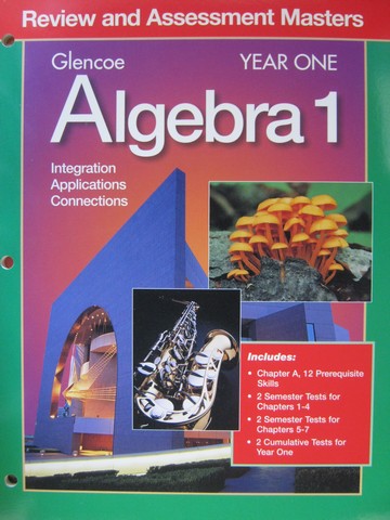 (image for) Algebra 1 Year 1 Review & Assessment Masters (P)