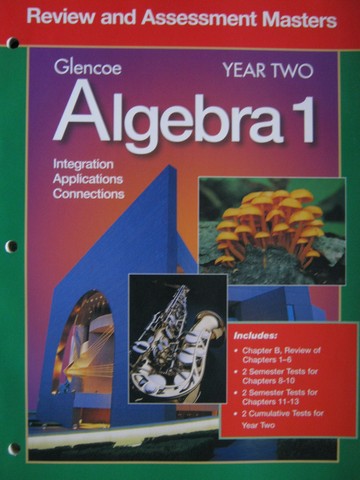 (image for) Algebra 1 Year 2 Review & Assessment Masters (P)