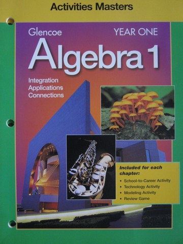 (image for) Algebra 1 Year 1 Activities Masters (P)