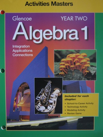 (image for) Algebra 1 Year 2 Activities Masters (P)