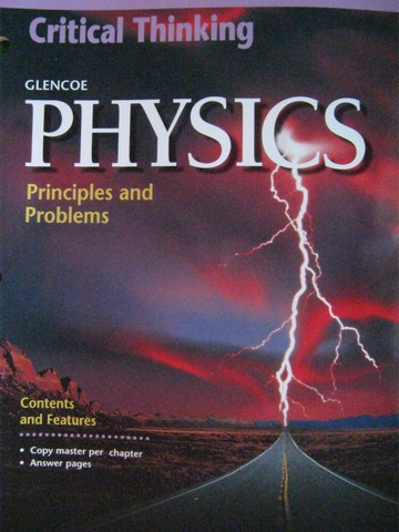 (image for) Physics Principles & Problems Critical Thinking (P)