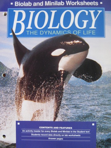 (image for) Biology The Dynamics of Life Biolab & Minilab Worksheets (P)