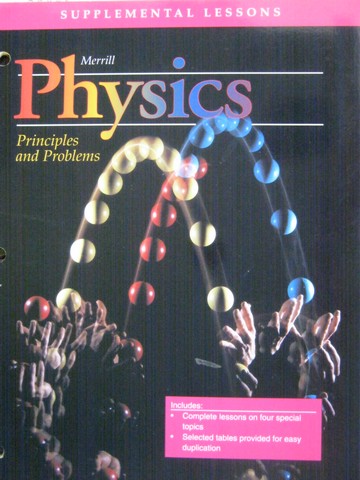 (image for) Merrill Physics Principles & Problems Supplemental Lessons (P)