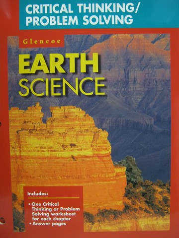 (image for) Glencoe Earth Science Critical Thinking/Problem Solving (P)