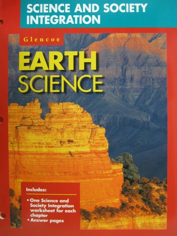 (image for) Glencoe Earth Science Science & Society Integration (P)