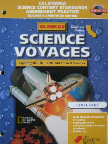 (image for) Science Voyages Level Blue Science Content TAE (CA)(TE)(P)