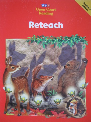 (image for) SRA Open Court Reading K Reteach TAE (TE)(P)